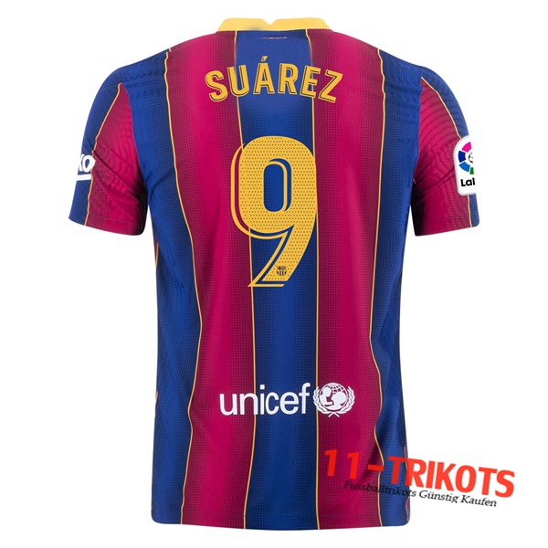 Fussball FC Barcelona (SUAREZ 9) Heimtrikot 2020 2021 | 11-trikots