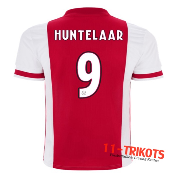 Fussball AFC Ajax (HUNTEELAAR 9) Heimtrikot 2020 2021 | 11-trikots