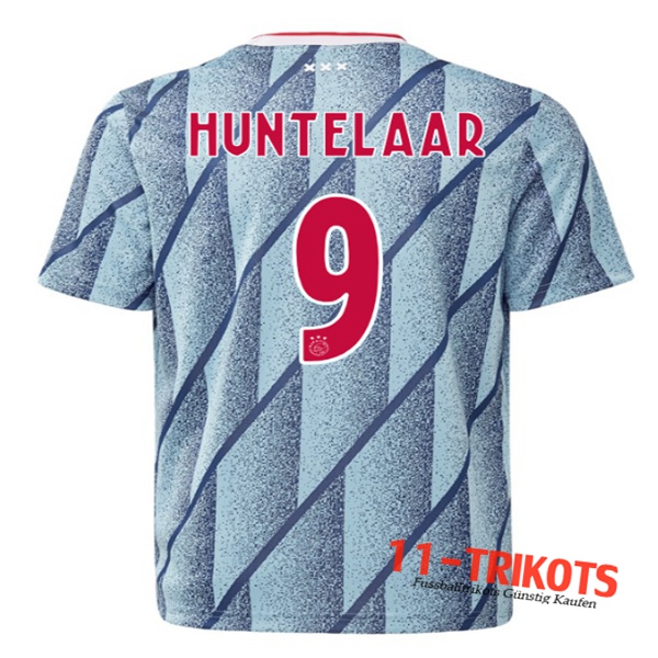 Fussball AFC Ajax (HUNTEELAAR 9) Auswärtstrikot 2020 2021 | 11-trikots