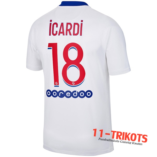 Fussball PSG (Icardi 18) Auswärtstrikot 2020 2021 | 11-trikots