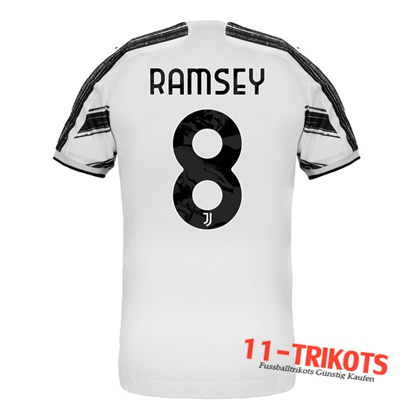 Fussball Juventus (RAMSEY 8) Heimtrikot 2020 2021 | 11-trikots