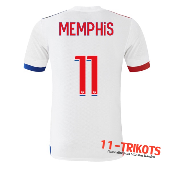 Fussball Lyon OL (MEMPHIS 11) Heimtrikot 2020 2021 | 11-trikots