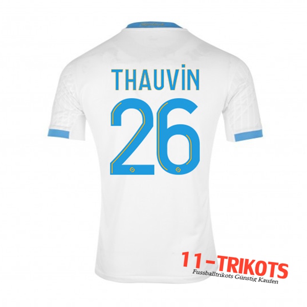 Fussball Marseille OM (Thauvin 26) Heimtrikot 2020 2021 | 11-trikots