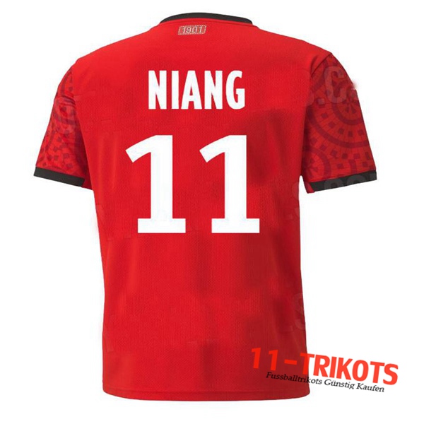 Fussball Stade Rennais (NIANG 11) Heimtrikot 2020 2021 | 11-trikots