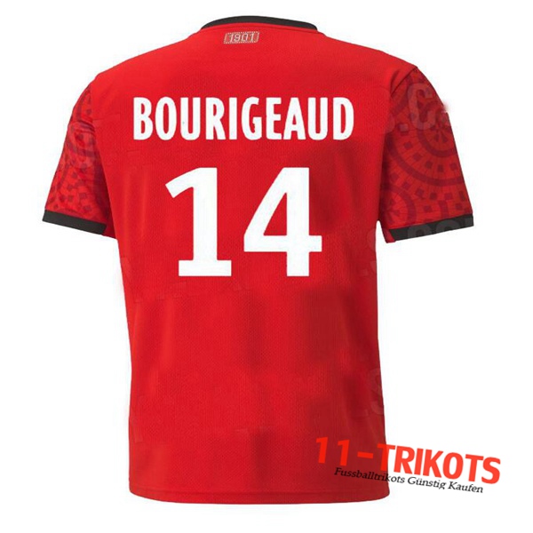 Fussball Stade Rennais (BOURIGEAUD 14) Heimtrikot 2020 2021 | 11-trikots