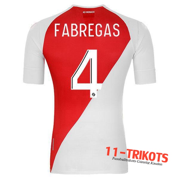Fussball AS Monaco (FABREGAS 4) Heimtrikot 2020 2021 | 11-trikots