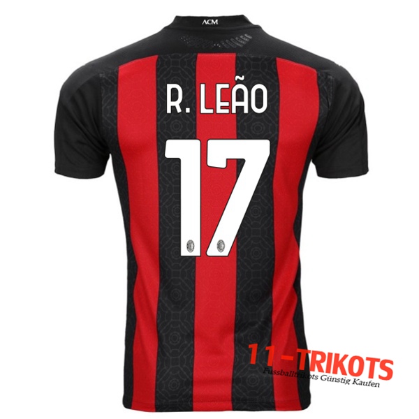Fussball Milan AC (R.LEAO 17) Heimtrikot 2020 2021 | 11-trikots