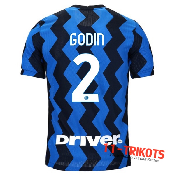 Fussball Inter Milan (GODIN 2) Heimtrikot 2020 2021 | 11-trikots