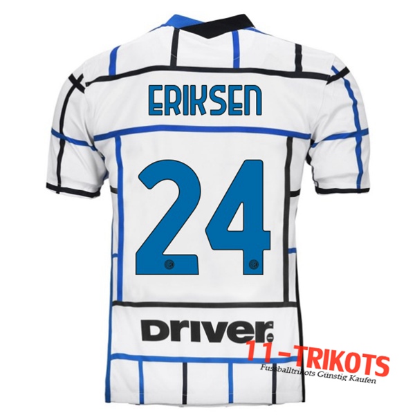 Fussball Inter Milan (ERIKSEN 24) Auswärtstrikot 2020 2021 | 11-trikots