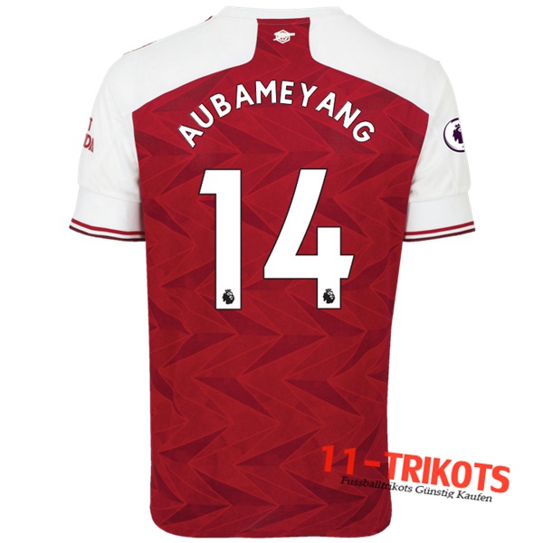 Fussball Arsenal (Aubameyang 14) Heimtrikot 2020 2021 | 11-trikots