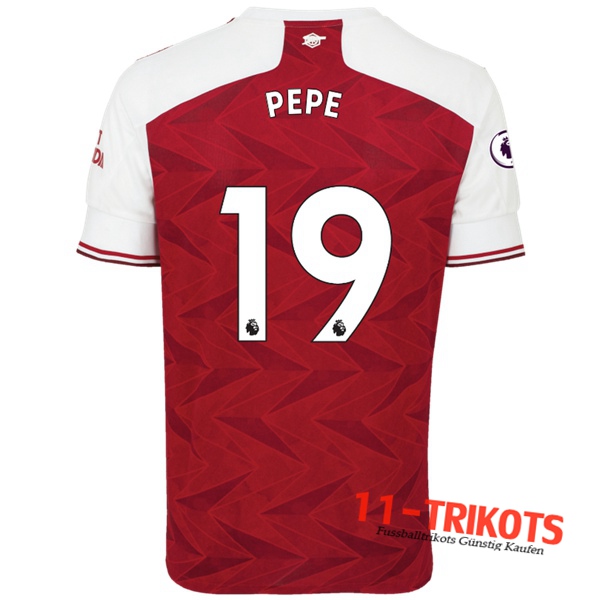 Fussball Arsenal (Pepe 19) Heimtrikot 2020 2021 | 11-trikots