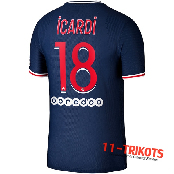 Fussball PSG (Icardi 18) Heimtrikot 2020 2021 | 11-trikots