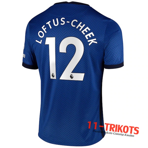 Fussball FC Chelsea (Loftus Cheek 12) Heimtrikot 2020 2021 | 11-trikots