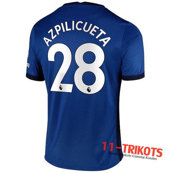Fussball FC Chelsea (Azpilicueta 28) Heimtrikot 2020 2021 | 11-trikots
