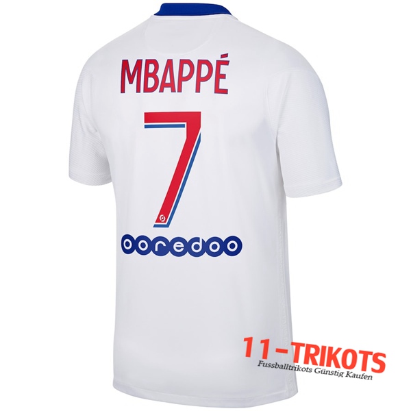Fussball PSG (Mbappé 7) Auswärtstrikot 2020 2021 | 11-trikots
