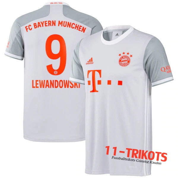 Fussball Bayern Munchen (Lewandowski 9) Auswärtstrikot 2020 2021 | 11-trikots