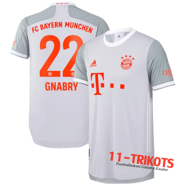 Fussball Bayern Munchen (Gnabry 22) Auswärtstrikot 2020 2021 | 11-trikots