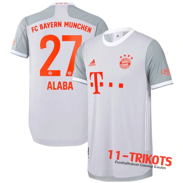 Fussball Bayern Munchen (Alaba 27) Auswärtstrikot 2020 2021 | 11-trikots