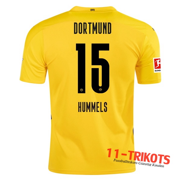 Fussball Dortmund BVB (HUMMELS 15) Heimtrikot 2020 2021 | 11-trikots