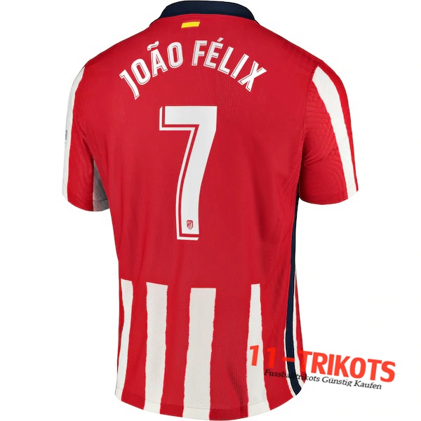 Fussball Atletico Madrid (Joao Felix 7) Heimtrikot 2020 2021 | 11-trikots