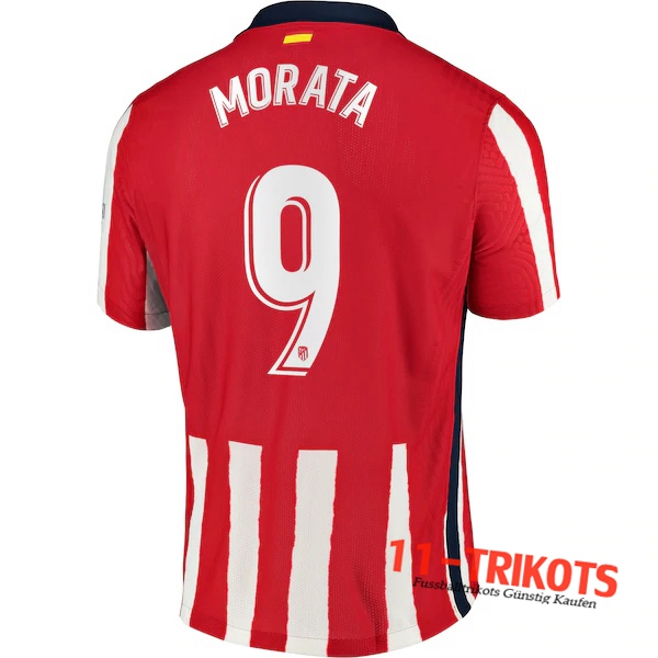 Fussball Atletico Madrid (Morata 9) Heimtrikot 2020 2021 | 11-trikots