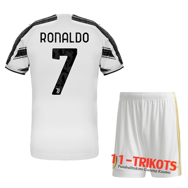 Fussball Juventus (RONALDO 7) Kinder Heimtrikot 2020 2021 | 11-trikots