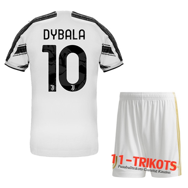 Fussball Juventus (DYBALA 10) Kinder Heimtrikot 2020 2021 | 11-trikots