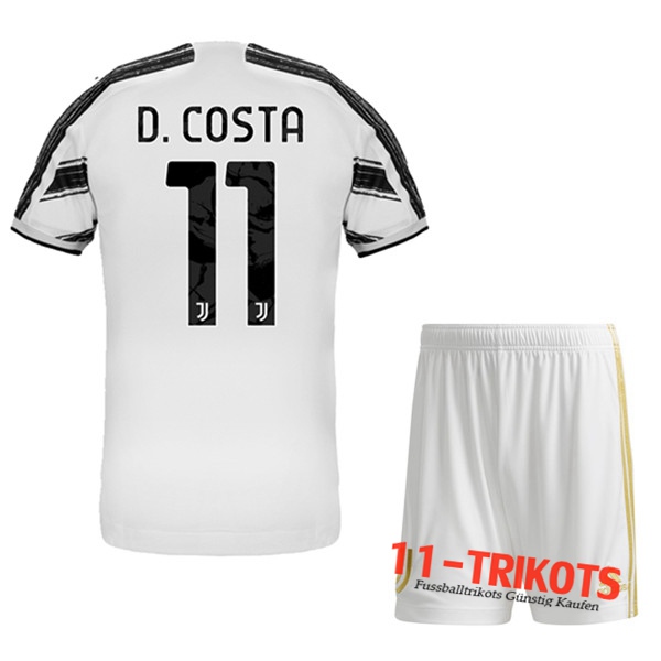 Fussball Juventus (D.COSTA 11) Kinder Heimtrikot 2020 2021 | 11-trikots