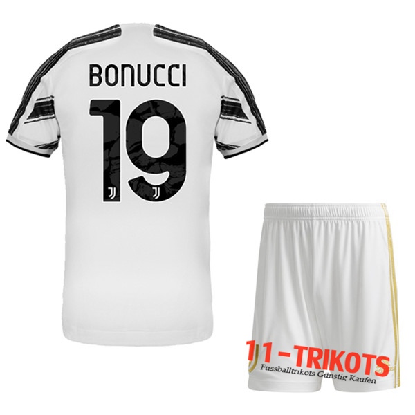 Fussball Juventus (BONUCCI 19) Kinder Heimtrikot 2020 2021 | 11-trikots