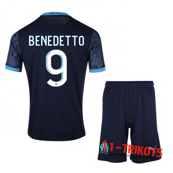 Fussball Marseille OM (Benedetto 9) Kinder Auswärtstrikot 2020 2021 | 11-trikots