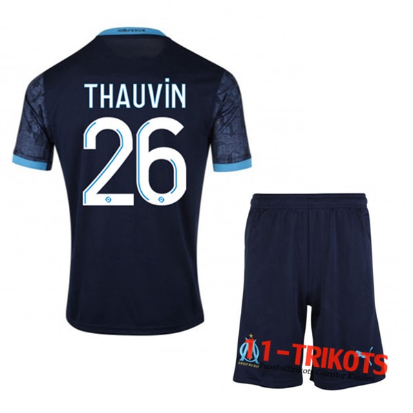 Fussball Marseille OM (Thauvin 26) Kinder Auswärtstrikot 2020 2021 | 11-trikots