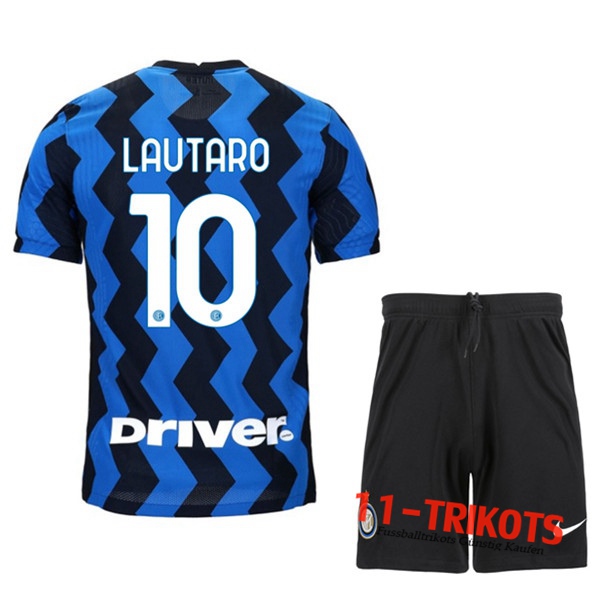Fussball Inter Milan (LAUTARO 10) Kinder Heimtrikot 2020 2021 | 11-trikots