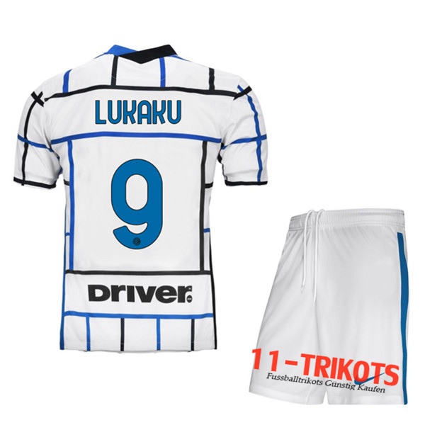 Fussball Inter Milan (LUKAKU 9) Kinder Auswärtstrikot 2020 2021 | 11-trikots
