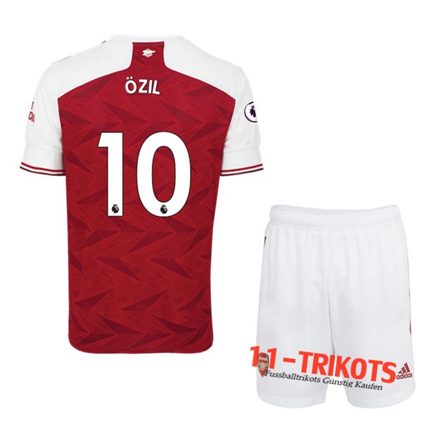 Fussball Arsenal (Özil 10) Kinder Heimtrikot 2020 2021 | 11-trikots