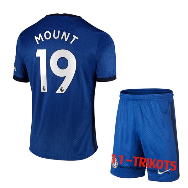 Fussball FC Chelsea (Mount 19) Kinder Heimtrikot 2020 2021 | 11-trikots
