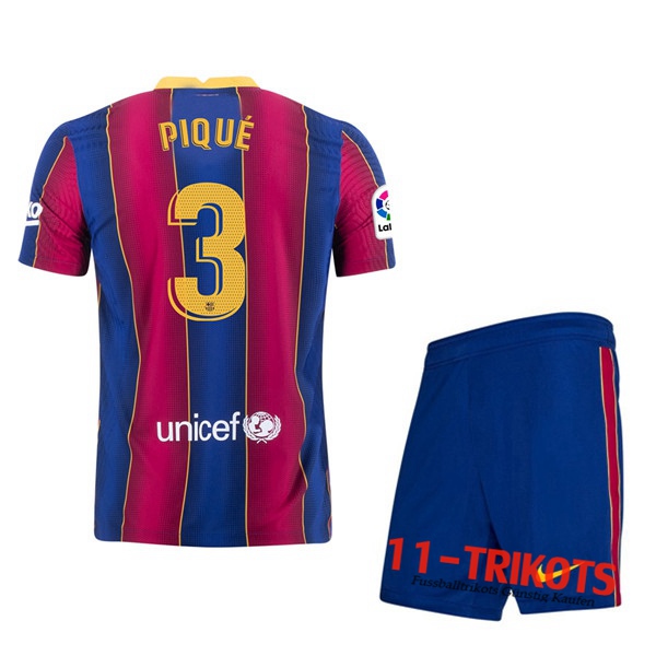 Fussball FC Barcelona (PIQUÉ 3) Kinder Heimtrikot 2020 2021 | 11-trikots