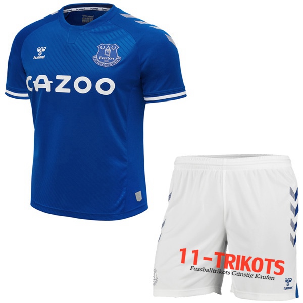Neues Fussball FC Everton Kinder Heimtrikot 2020 2021 | 11-trikots