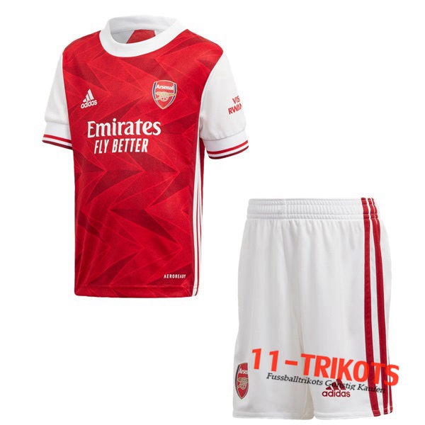 Neues Fussball Arsenal Kinder Heimtrikot 2020 2021 | 11-trikots