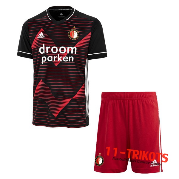 Neues Fussball Feyenoord Kinder Auswärtstrikot 2020 2021 | 11-trikots