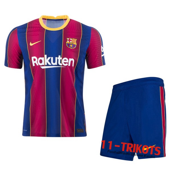 Zusammen Fussball FC Barcelona Heimtrikot + Short 2020 2021 | 11-trikots