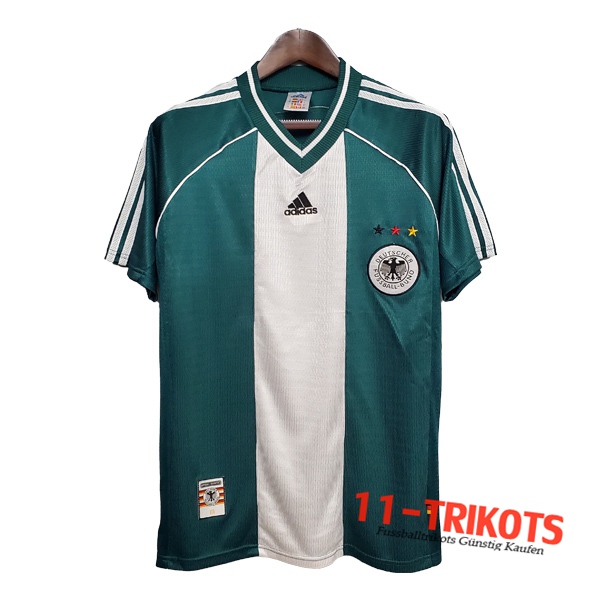 Neuestes Fussball Deutschland Retro Auswärtstrikot 1998