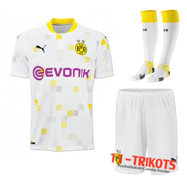Zusammen Fussball Dortmund BVB Third (Short+Socken) 2020 2021 | 11-trikots