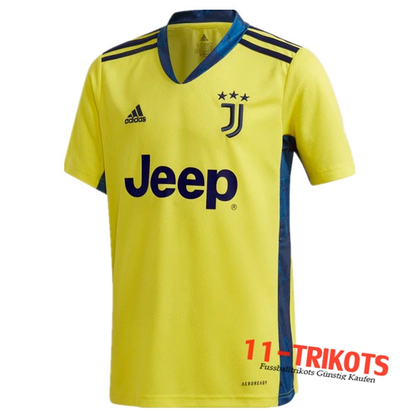Fussball Juventus Torwart Gelb 2020 2021 | 11-trikots