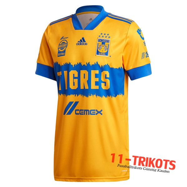 Neues Fussball Tigres UANL Heimtrikot 2020 2021 | 11-trikots