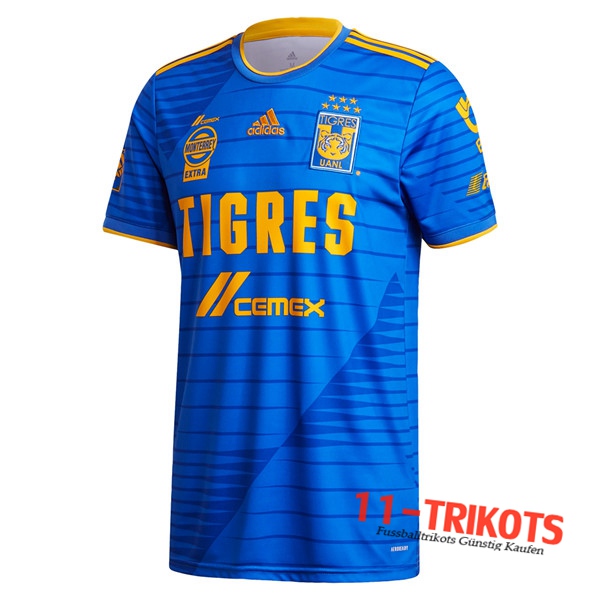 Neues Fussball Tigres UANL Auswärtstrikot 2020 2021 | 11-trikots