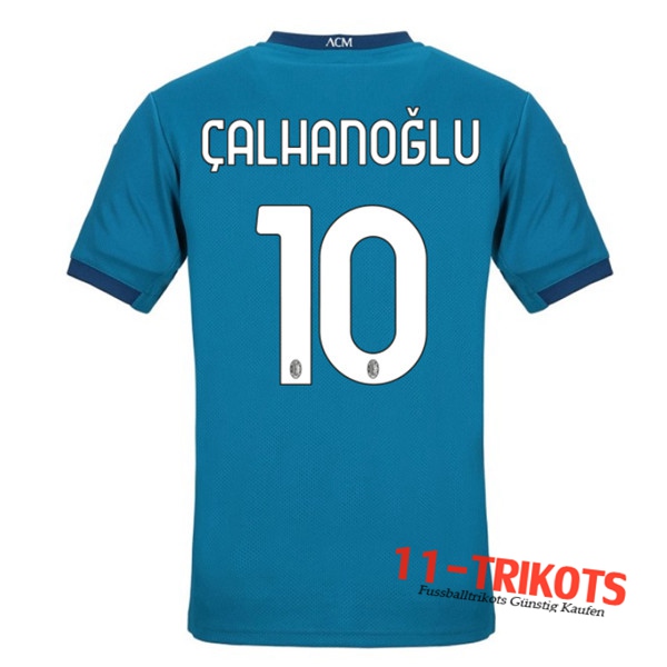 Fussball Milan AC (CALHANOGLU 10) Third 2020 2021 | 11-trikots