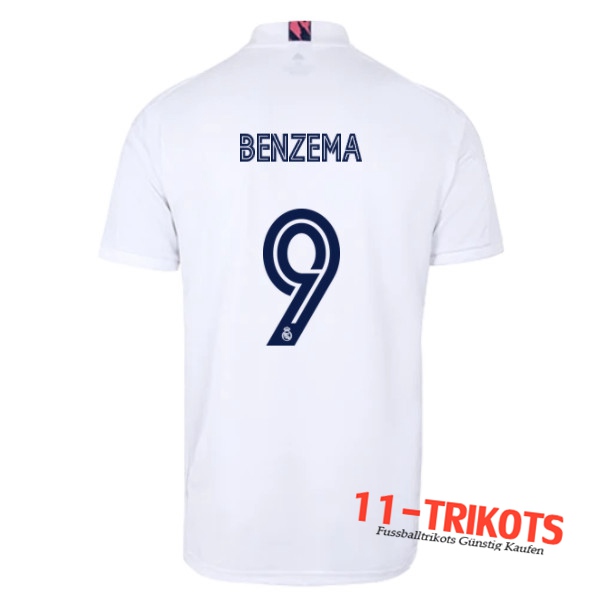 Fussball Real Madrid (BENZEMA 9) Heimtrikot 2020 2021 | 11-trikots