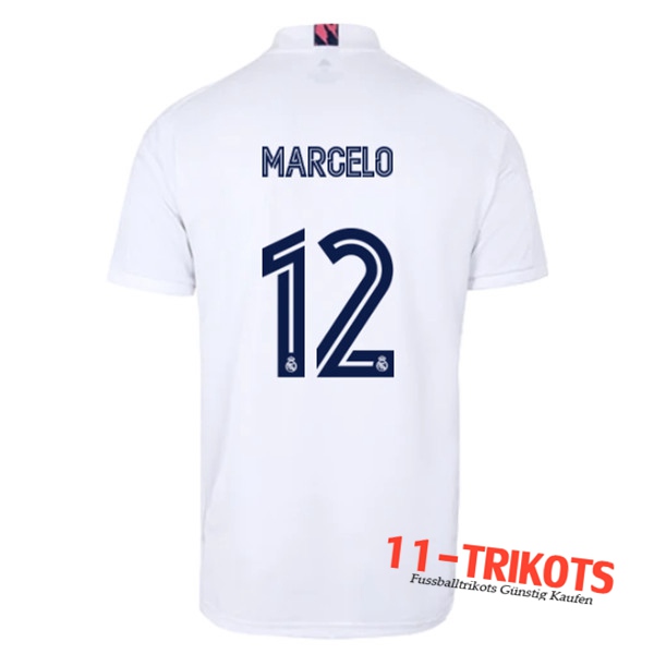 Fussball Real Madrid (MARCELO 12) Heimtrikot 2020 2021 | 11-trikots