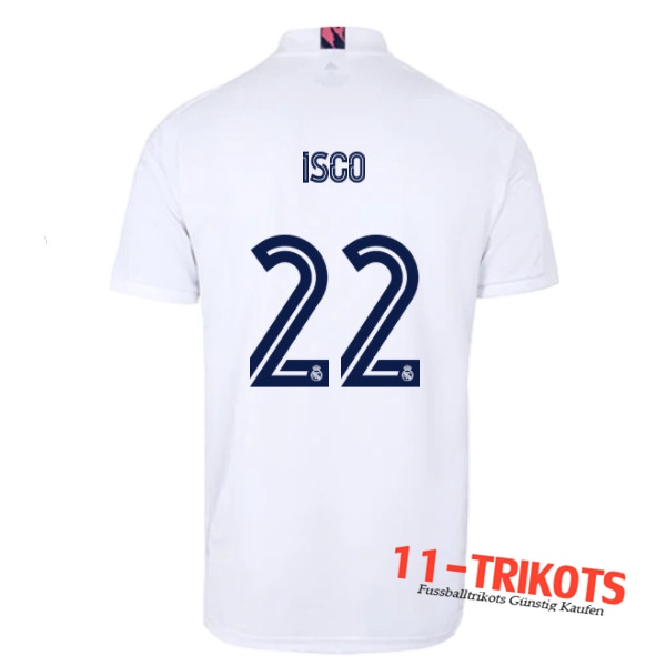Fussball Real Madrid (ISCO 22) Heimtrikot 2020 2021 | 11-trikots