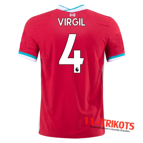 Fussball FC Liverpool (VIRGIL 4) Heimtrikot 2020 2021 | 11-trikots